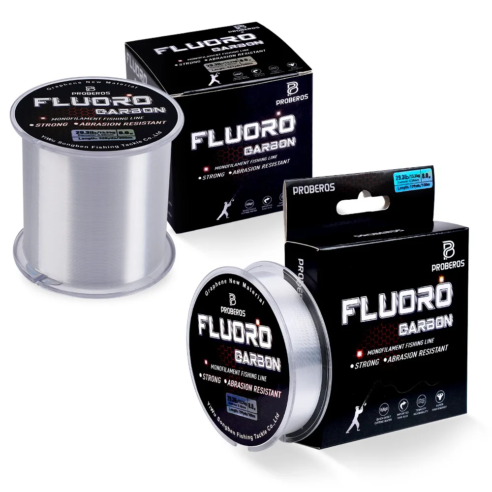 100 M Fluorocarbon Material Leader Line with Strong Pulling Force