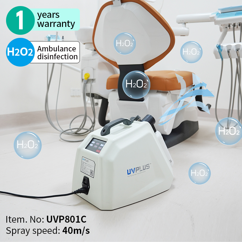 UVPLUS 500 вт профессиональная машина скорой помощи дезинфекция сухой туман пероксид водорода стерилизатор