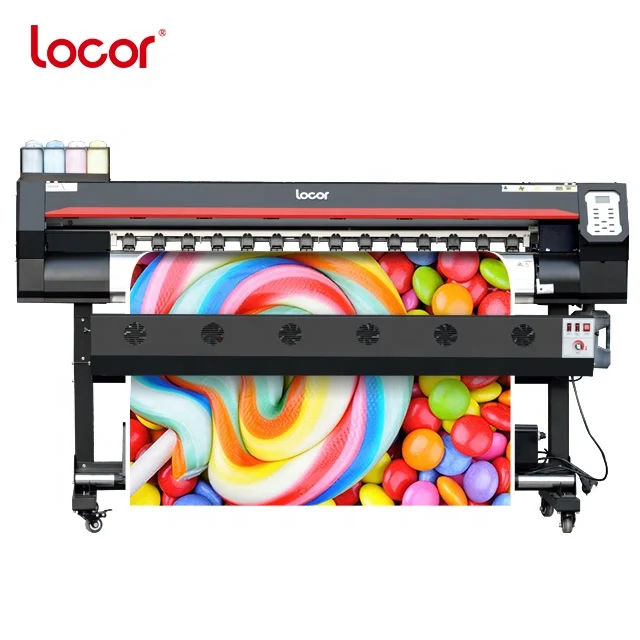 LOCOR Plotter Printer 180cm with CE Digital Print and Cut Printers Automatic  CMYK Digital Printer