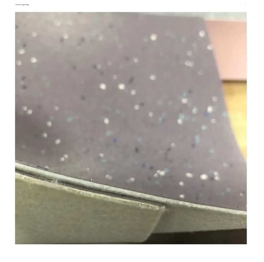 PVC Floor Train Bus Covering Plastic Mat  With Non-woven Plastic Covering Plastic Flooring Roll