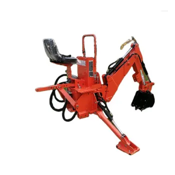 3 Point Pto Driven Hydraulic Backhoe Excavator Attachment W/ Pto Pump ...