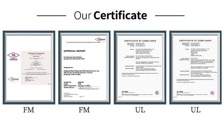 8511030 UL UCL FM Siamese Connections With Clapper factory