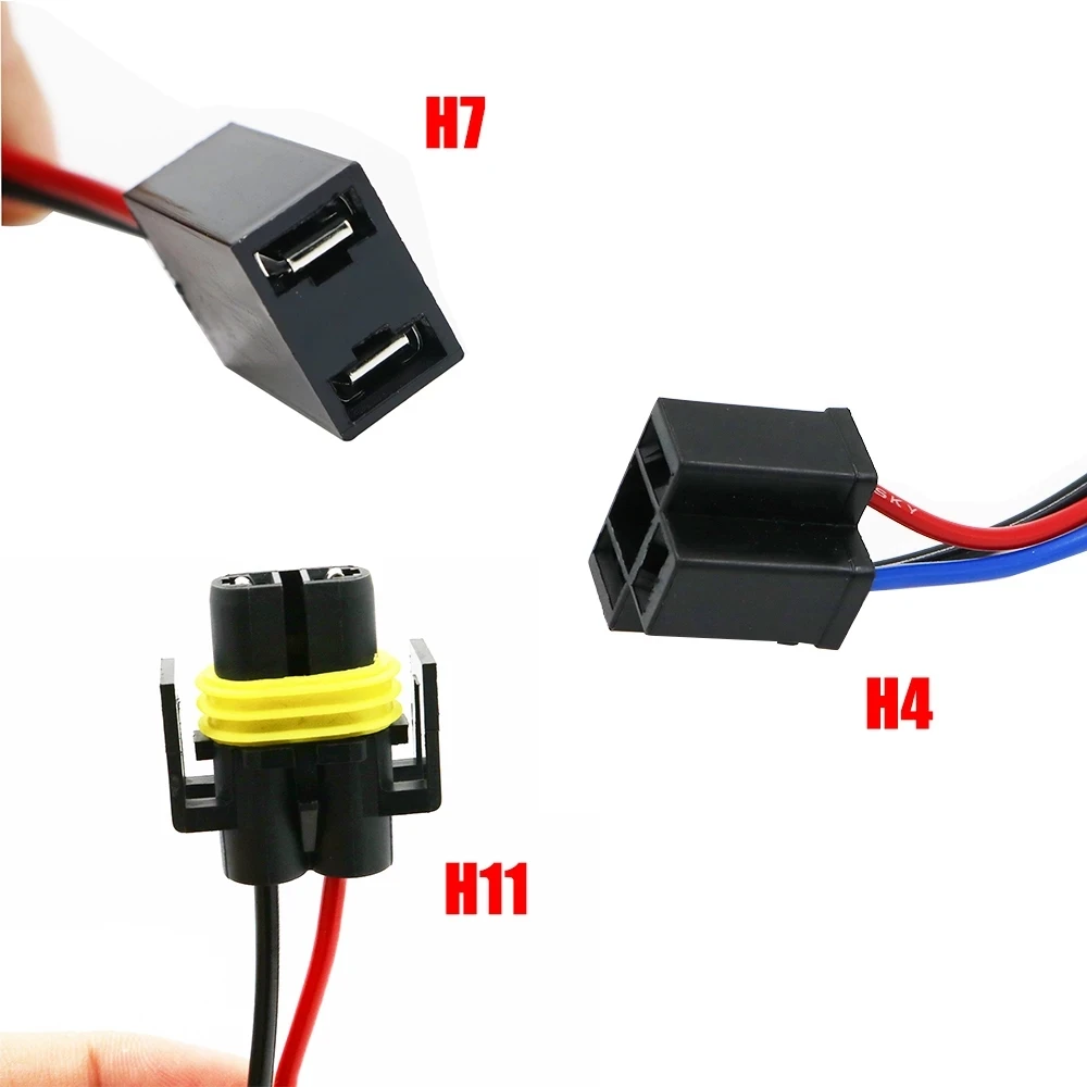 Adaptateur Femelle H11/H8 Pour Phares Et Antibrouillards - Câblage Cuivre Haute Qualité - Plug And Play - Lot De 2 - 9