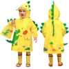 Dinosaurio amarillo feliz