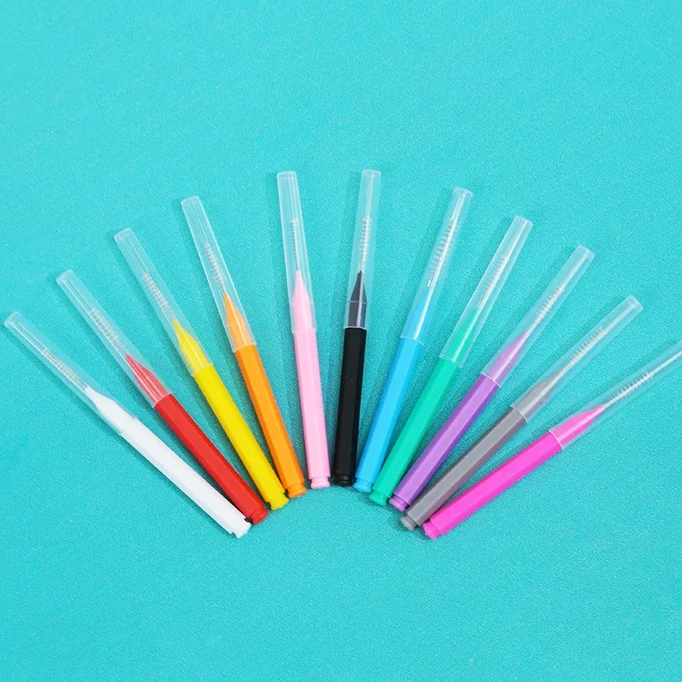 40pcs Per Box Disposable Toothbrush Toothpick Dental Interdental Brush Eyelash Brow Lifting