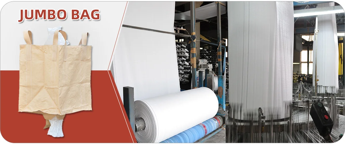 Tapioca Bags 1 Ton Tapioca Starch Bags - Durable Polypropylene Jumbo Bags