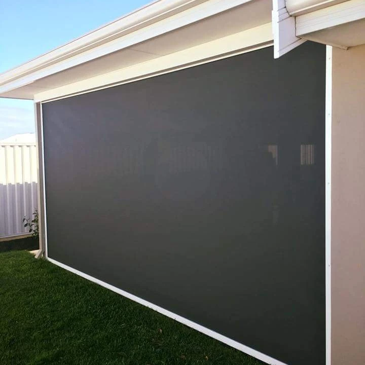 Economic Balcony Ziptrack Indoor Outdoor Roller Blinds Shade Office Curtains and Blinds