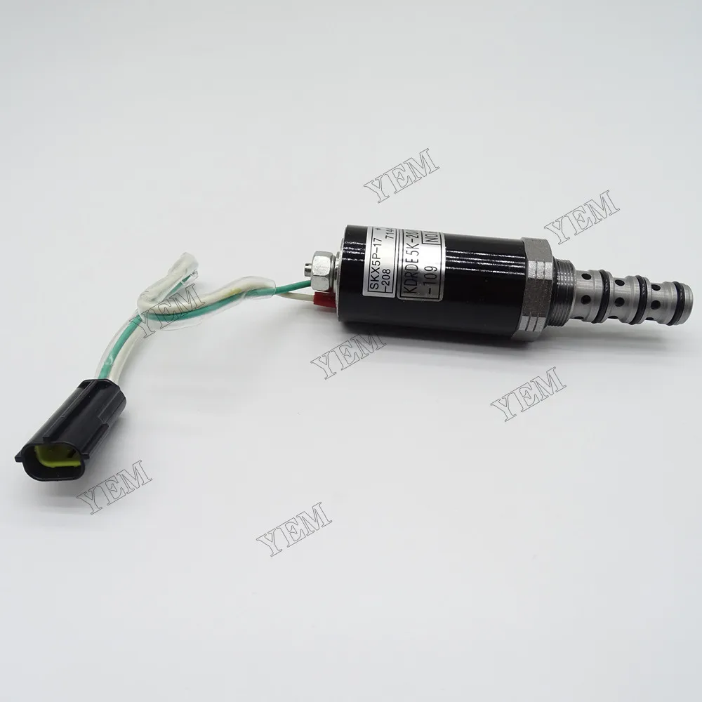 For Kobelco Solemoid Valve KDRDE5K-20-40C07 Engine Parts With Warranty 4