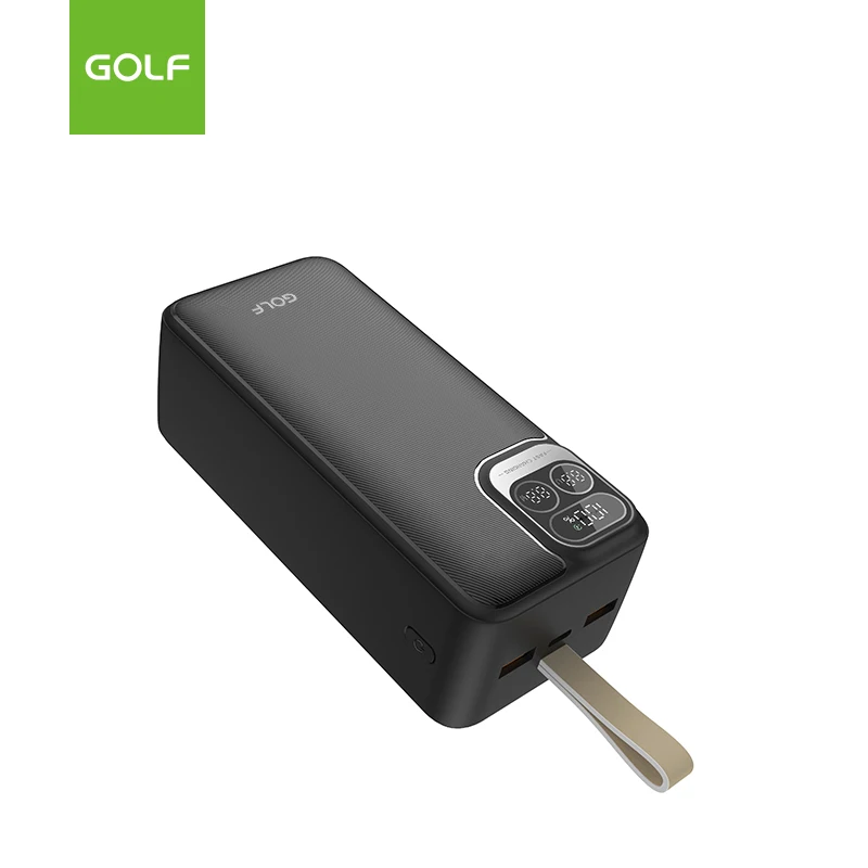 LCD Digital Smartphone Charger 20W Output Power Fast Charging PD Power Bank 40000mAh Custom Logo LI-Polymer Fast Charging