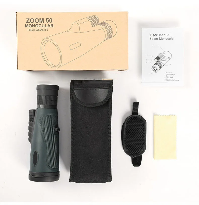 Monocular Telescope with Tripod Phone Holder details