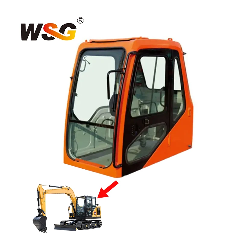 Js 200 Jcb 3Cx Excavator Cabin Cab, Cabin for Jcb