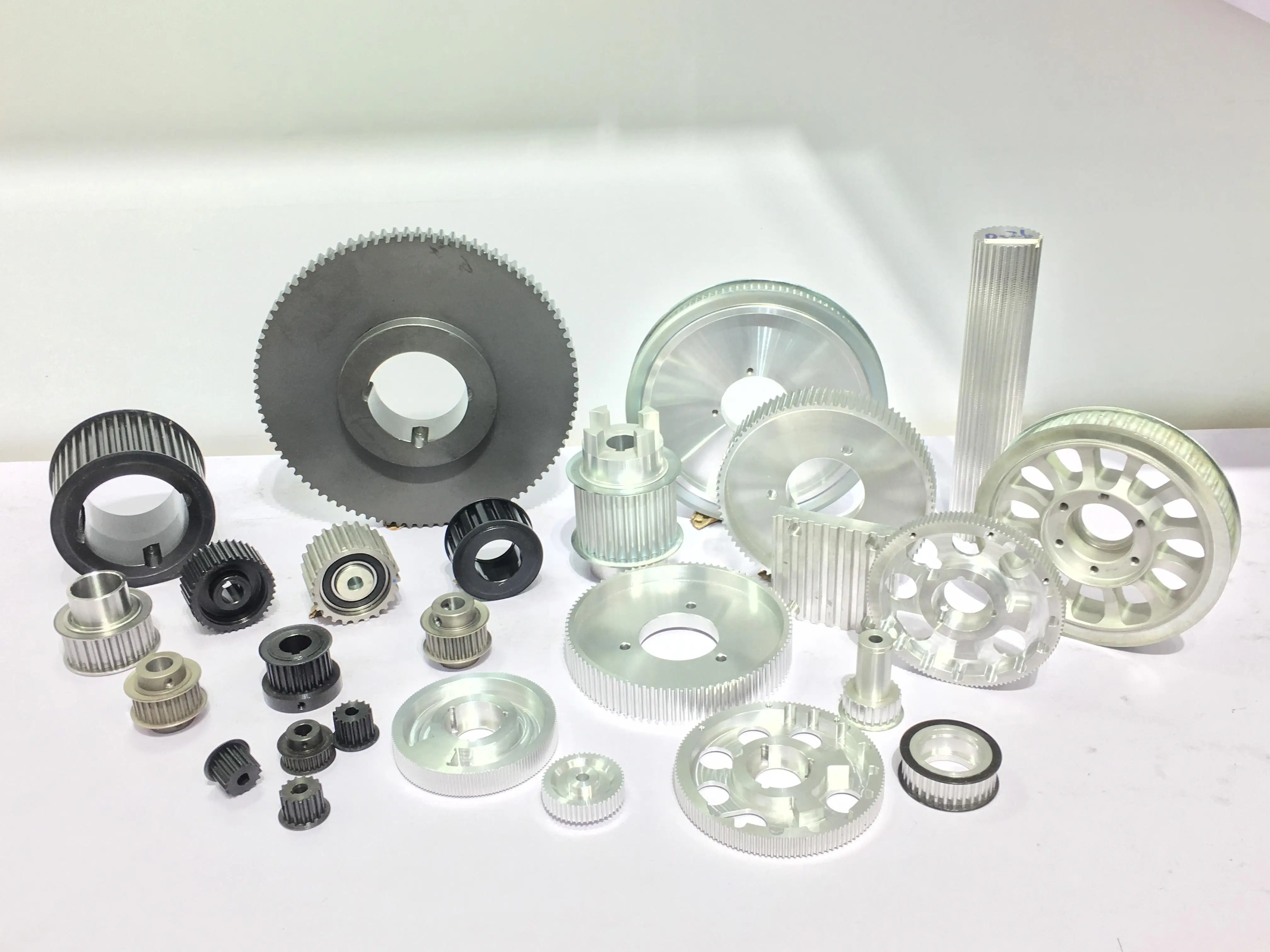 Oem And Standard Aluminum Small Miniature Timing Pulley And Belt For Dc