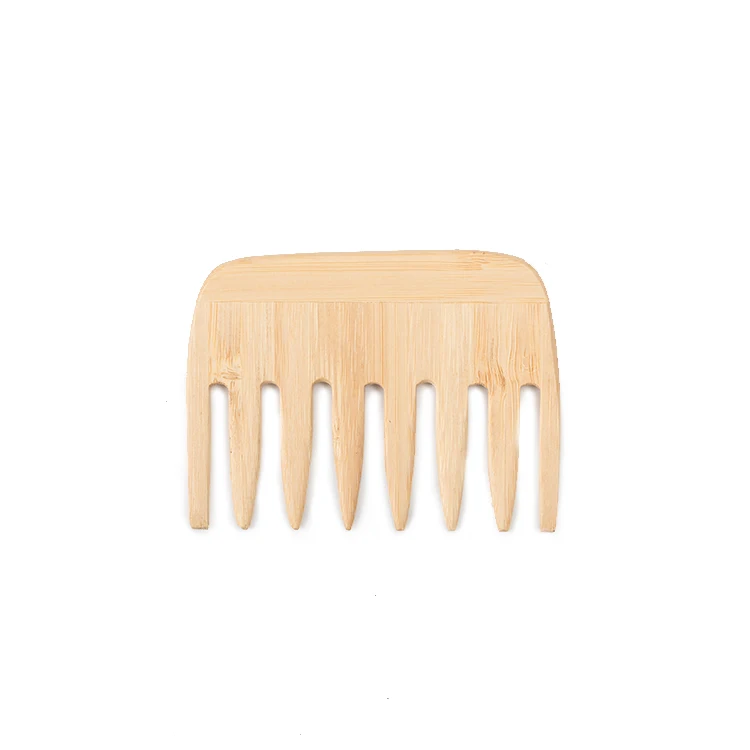 Wholesale sales custom natural bamboo hand made wooden hair brush straightener comb mountain