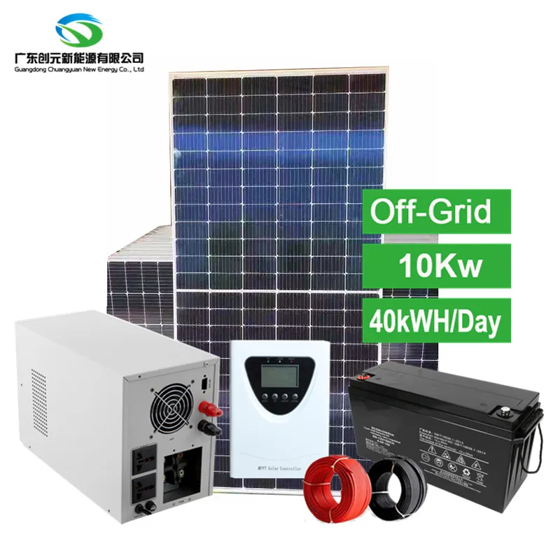 3kw 5 Kw 8kw 10kw Solar Inverter System Solar Panels 5000w Off Grid Solar System