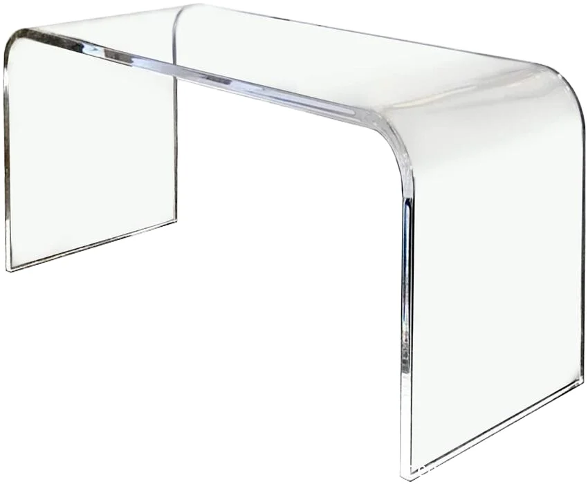 Soporte moderno de acrílico transparente para ordenador de sobremesa y portátil, estante multifuncional para monitores, ideal para escritorios de oficina y hogar