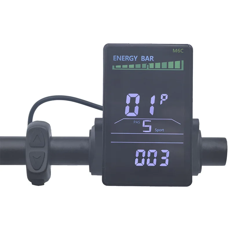OUXI V20 Pro M6C V20/V20 Pro LCD Display Meter 24V-60V USB Panel Screen for Electric 20-Inch Fat E Scooter Parts