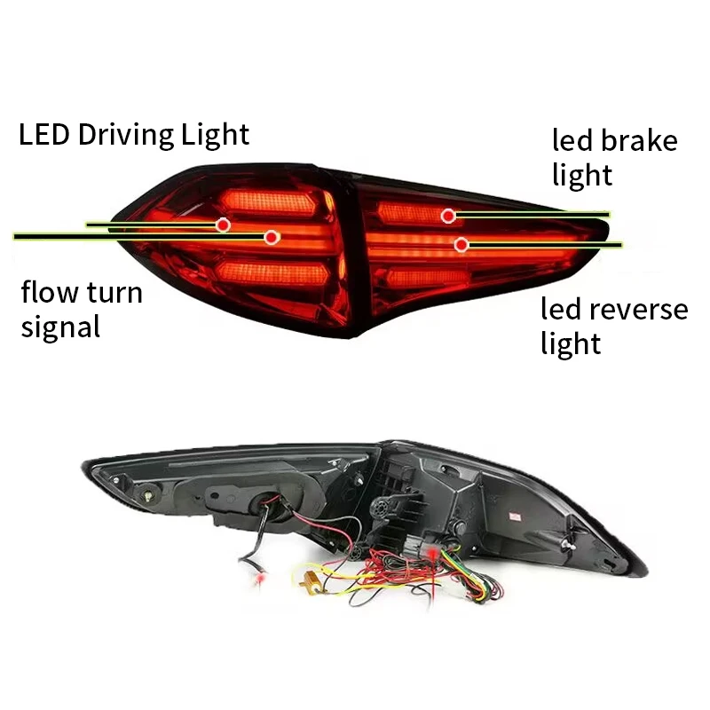 Keen Led Tail Lights For Hyundai Tucson 2015 2016 2017 2018 Tail Lamp