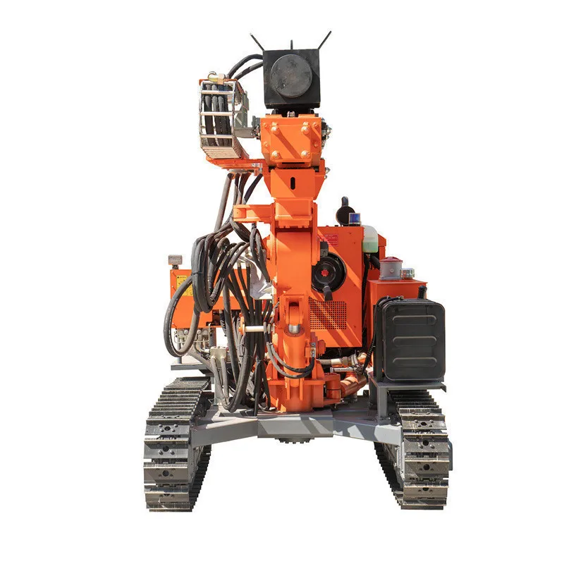Crawler Drop Hammer Solar Pile Driver Machine for Dubai Anchor Feet Piling Post