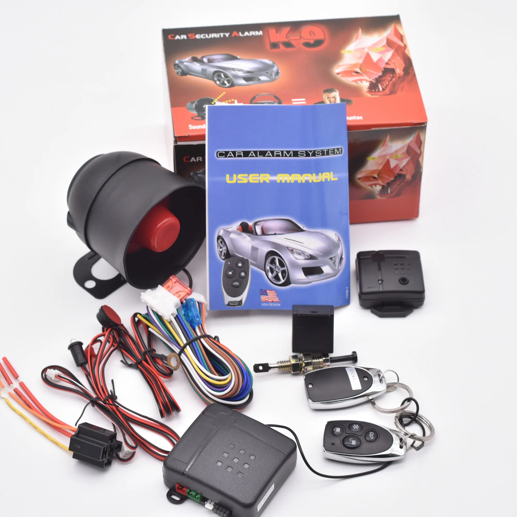 DALOS Universal Car Alarm Systems Auto Remote Central Kit Door Lock Keyless Entry System Central Locking With Remote Control