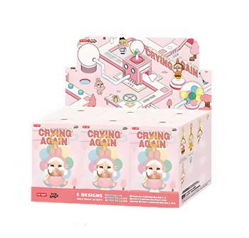 Original Crybaby Tears Factory Series  Crying Baby Doll Vinyl Face Plush Blind Box Pendant Keychain Bag Charm