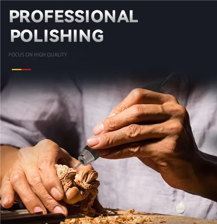 Micro Motor Power Tools Sanding Polishing Drilling Carving Grinding Drill Brushless Handpiece