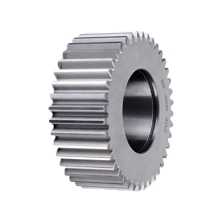 Aisi 4140 Custom Large Diameter Gear Manufacturer Rotary Kiln Steel Forging Spur Large Gear