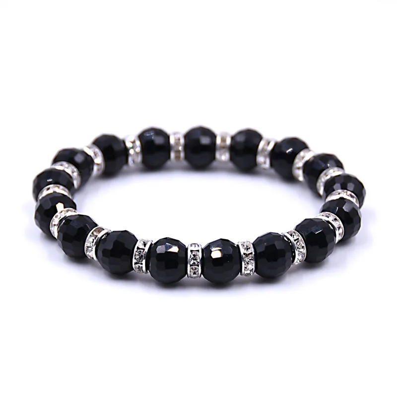 Wholesale Custom Brand Crown Bracelets For Men Women Genuine Black Onyx Stone Bead Charm Bracelet Buy Onyx Stone Bead Charm Bracelet Onyx Stone Bracelet Onyx Stone Charm Bracelet Product On Alibaba Com