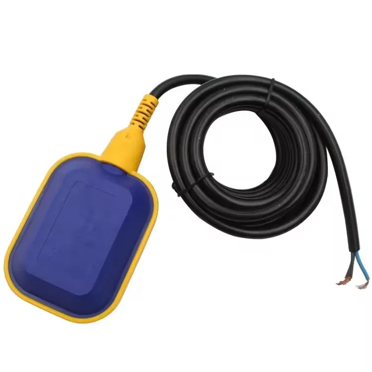 Factory Supply PVC Cable Liquid Level Float Switch 15A/250VAC High Quality IP68 Fully Automatic Control Float Switch Sensor