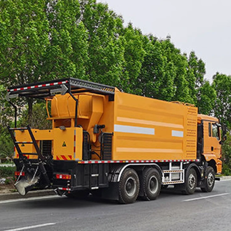 Slurry seal & micro surfacing paver machine