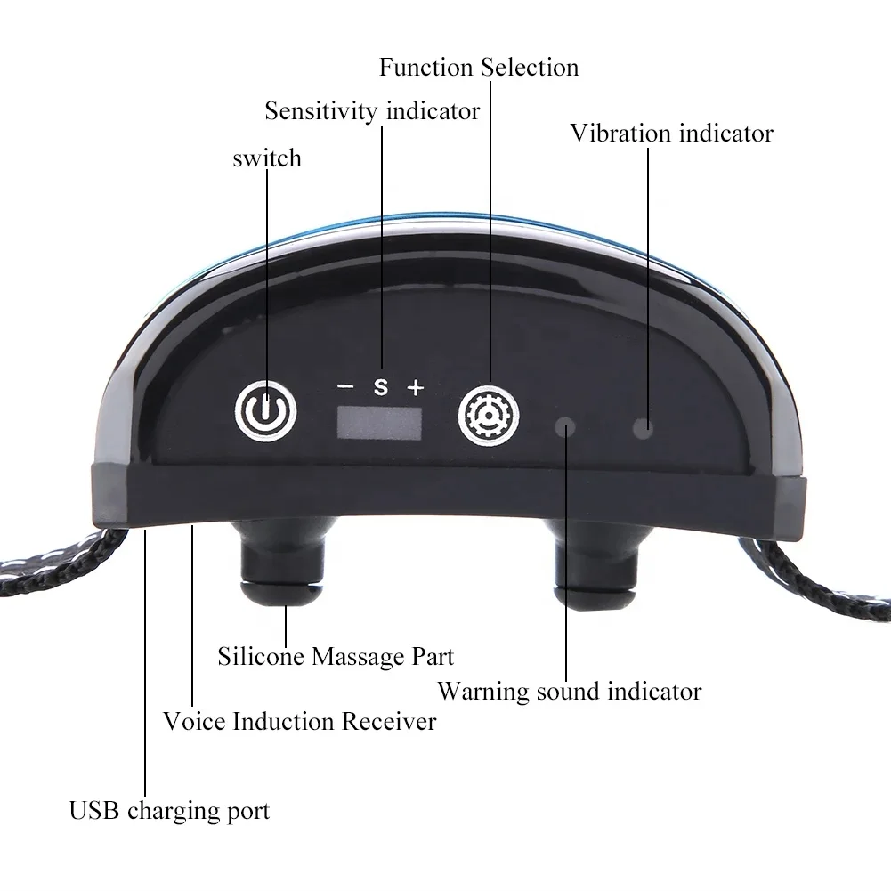 Amazon Best Selling Automatic Adjustable Vibration Rechargeable No Shock Anti Bark Collar Dog Bark Collar for Dogs