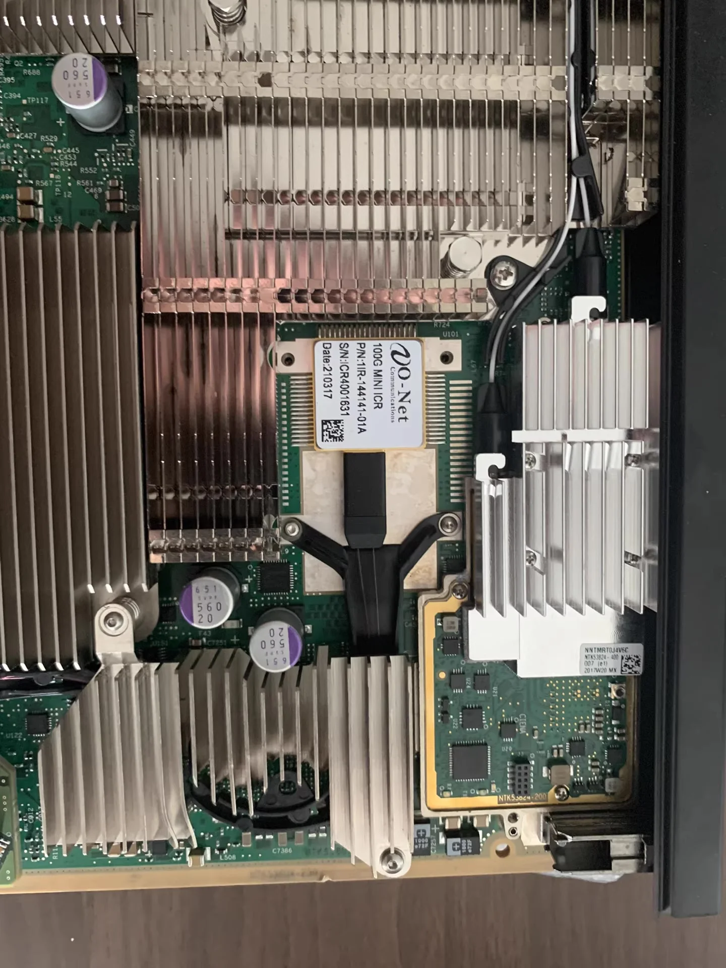Ciena NTK538UK (WOWIBAREAA) 100G Wavelogic3e LR4 Çoklu Optik Modül - 6500 için C - Band