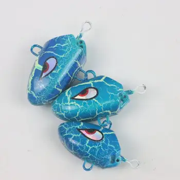 NEW 150g 200g 250g Luminous PVC Jig Squid Skirt Assist Hook Rig Jig Head Fishing Lure Jigging Rigs Ocean Boat Fishing Lake – Metal Jig – view 3