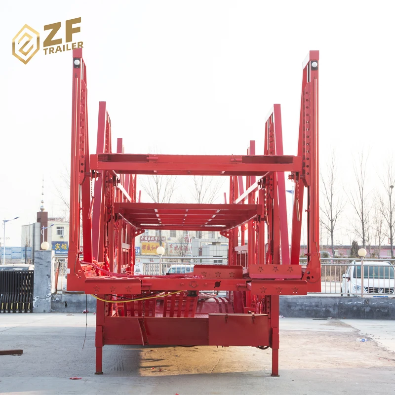 Enclosed Vehicle Transport Used Car Carrier Semi Trailer for Auto Transportation for Sale