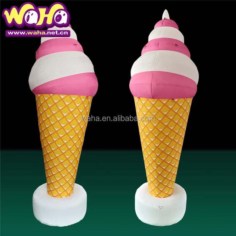 Giant Inflatable Ice Cream Cone For Advertising Decoration Buy