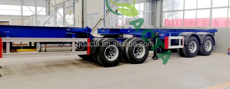 20ft 40ft Flatbed Truck Semi-Trailer - Super Link B Double Towing