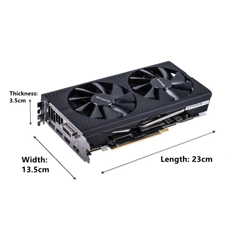 Rx580 8gb Radeon Rx 580 Pulse Sapphire RX580 8GB Graphics Card 