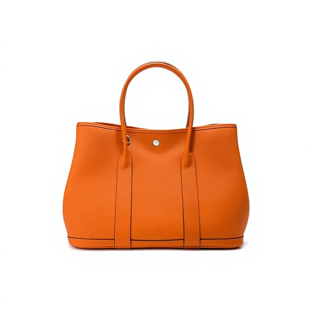 TOGO Women’s Genuine Leather Big Portable Shoulder Tote Bag Magnetic Clasp Lychee Pattern Simple All-match Spring 2025 Everyday