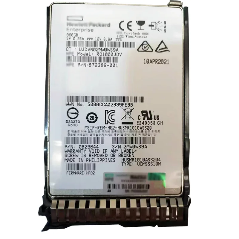 Original New 872390-b21 872432-001 872389-001 G8-g10 960gb 2.5 Sas Ri 12g  Sc Ssd - Buy 872390-b21 872432-001 872389-001 960gb Sas Ssd 960gb 2.5 Ssd  960gb Ssd 960gb Solid State Drive,Ssd Sata Disco