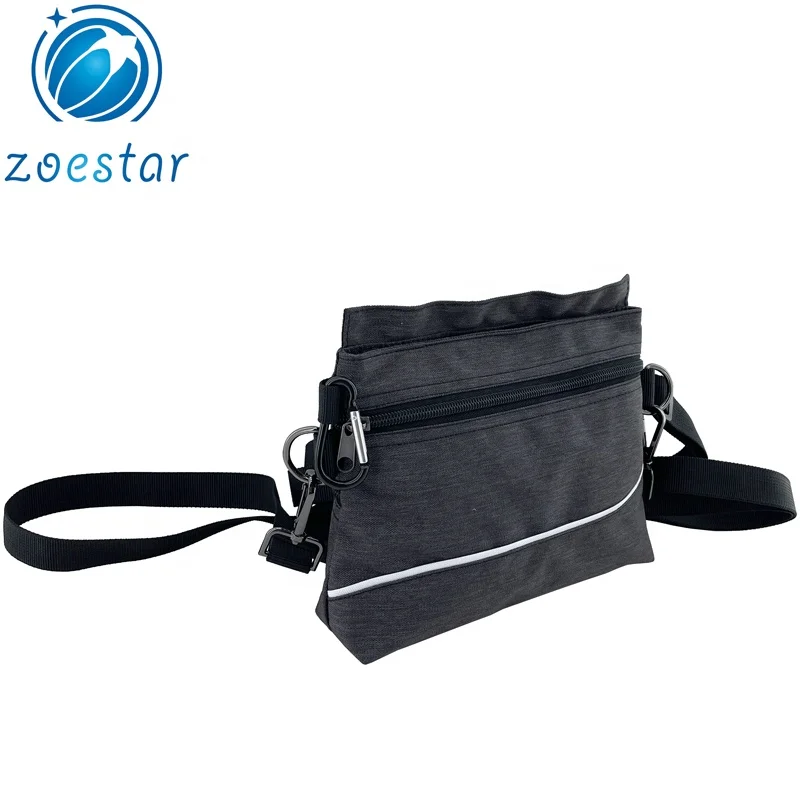 Quite Response Dog Treat Pouch Bag with Magnetic Closure Pet Training Waist Packs Puppy Cat Food Carrier Crossbody Bags