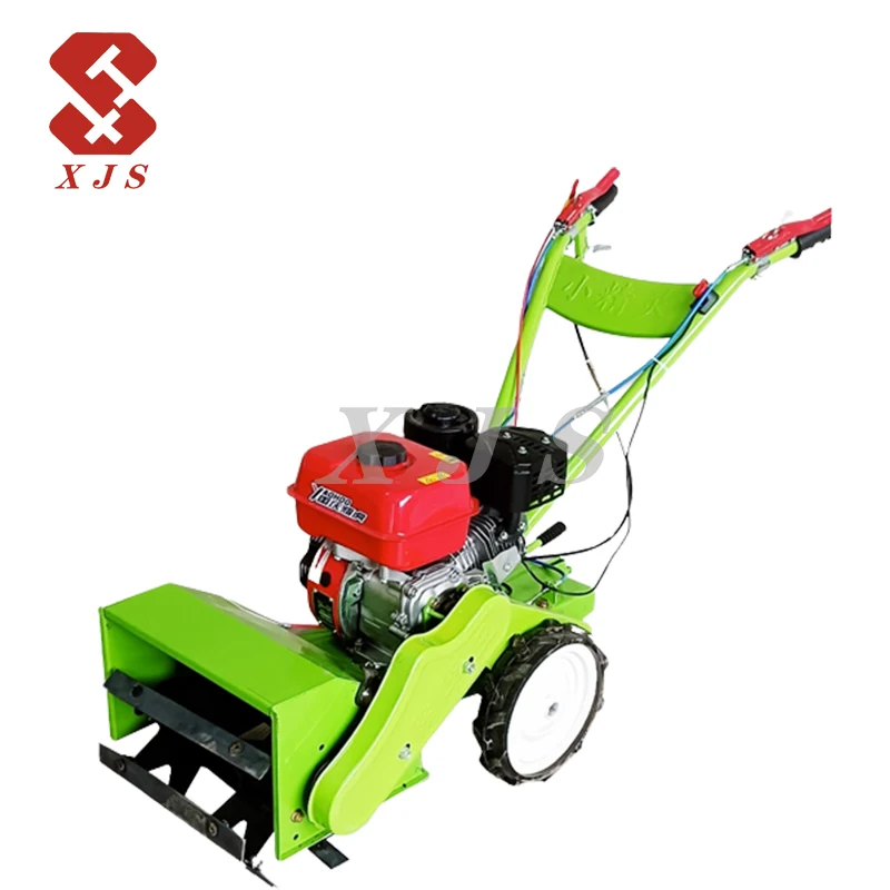 Tiller Soil Cultivator Movers Tilling PloughHand Grass Cutter Machine  Automatic Lawn Mower Mini Power Tiller for Grass
