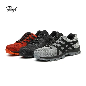 JDS Wholesale Industry Work Men Safety Shoes With Steel Toe Sport Safety Shoes