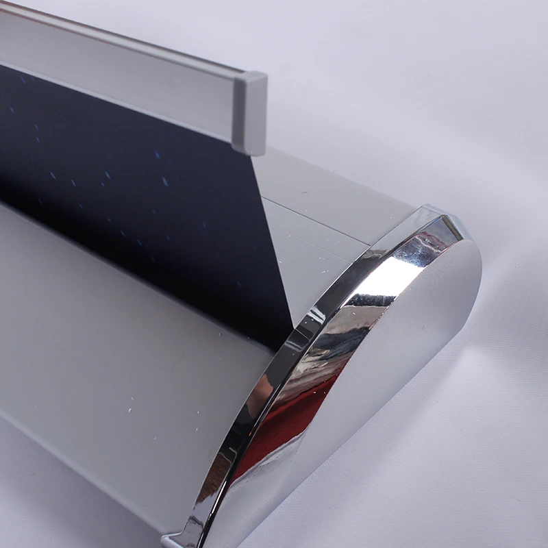 Motorised Scrolling Display Electric Roll up Banner Stand Pull up Type for Party