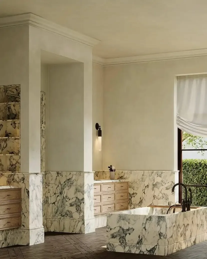 product premium calacatta green marble slab polished finish for villa apartment  hotel marble projects-1