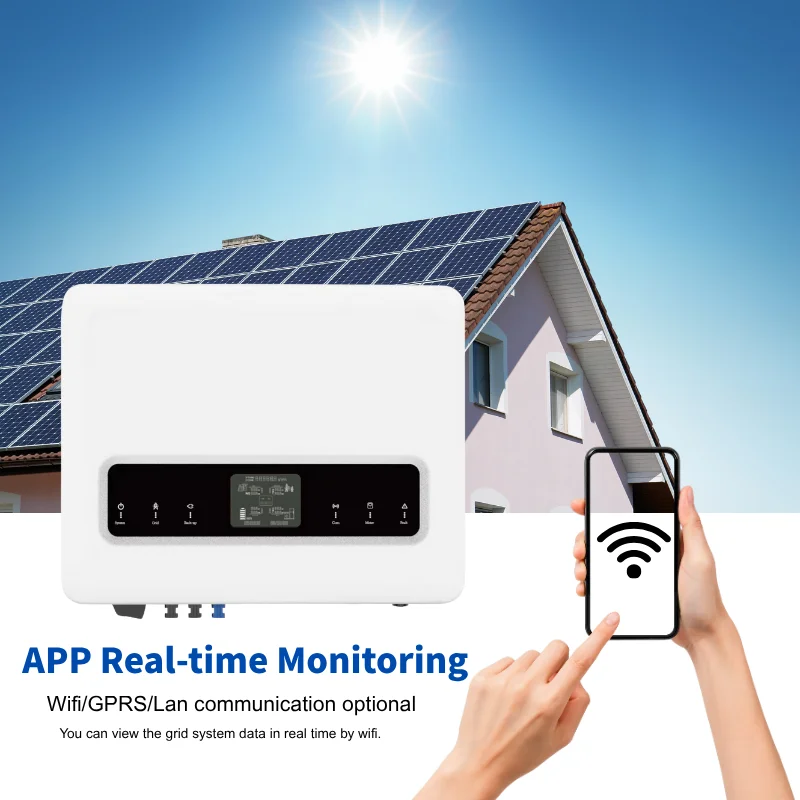 Eu Stock Ip65 4kw 6KW 8kw 10KW 12kw Hybrid Solar Inverter 220V/230V/400V On/Off Grid Pure Sine Wave Hybrid Solar Inverter