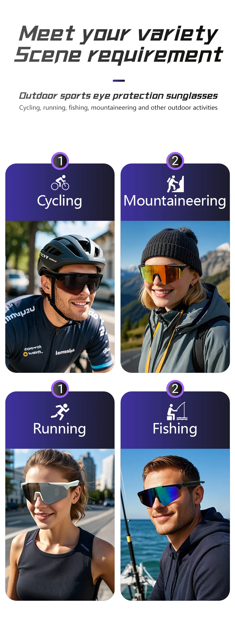 SANVNET QY-Pro 2 Cycling Smart Glasses BT Audio Smart Eyewear AI Translate Voice Assistant Music Outdoor Sports Sunglasses 2026