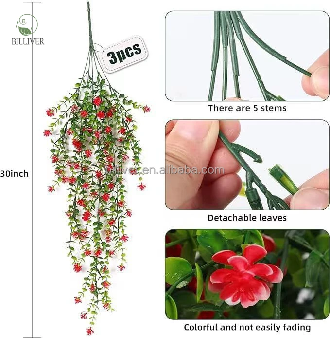 Greenery Vine Outdoor UV Resistant Plastic Plants by KFBILLY