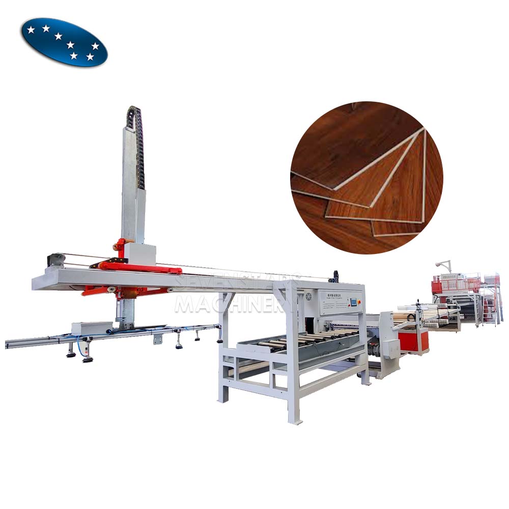 High Quality Multi-Layer SPC Flooring Making Machine/LVT Vinyl Plank Floor Production Line Prices
