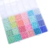 Green pink blue spell-3mm 15g per grid 12000 boxes