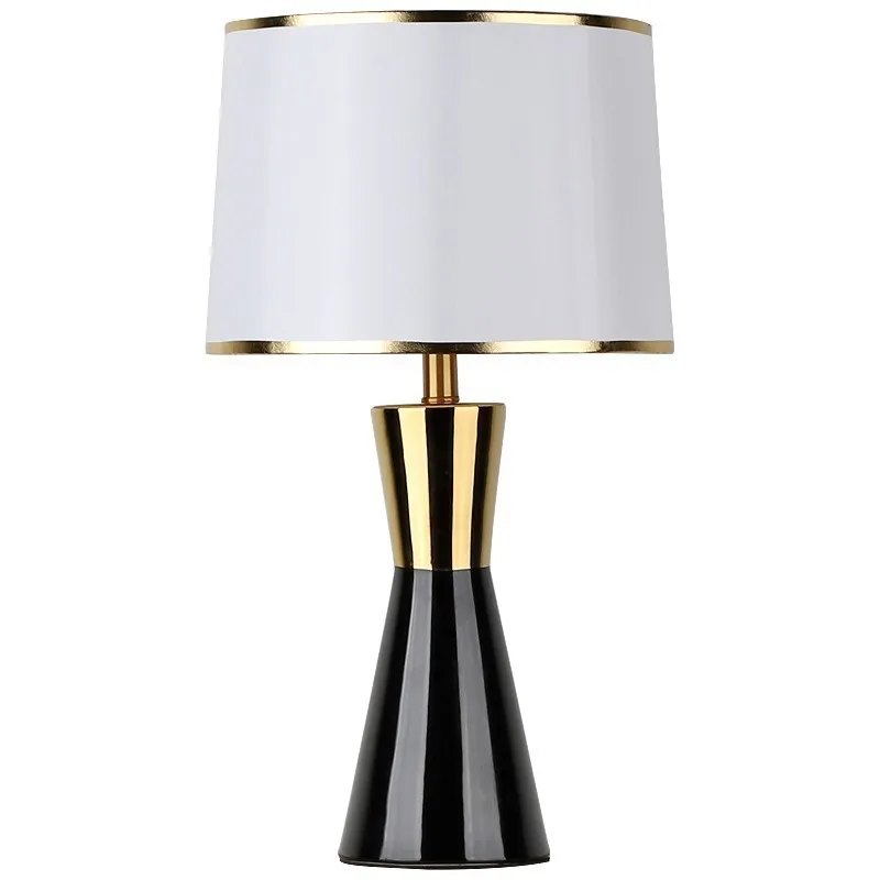 Post Lighting Luxury Decorated Iron Modern Table Lamp For Restaurant