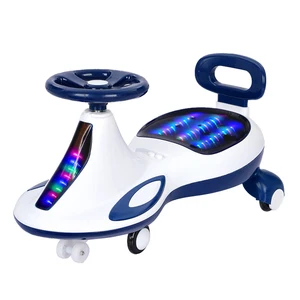 Electric Kids Swing Toy Children's Plastic Twist Car Vehicle